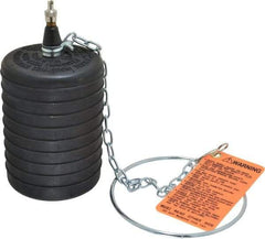 Oatey - 4" Pipe Test Ball Plugs - For Sealing Rounds & Out-Of-Round Pipes - USA Tool & Supply
