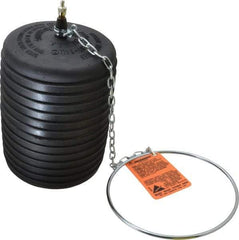 Oatey - 6" Pipe Test Ball Plugs - For Sealing Rounds & Out-Of-Round Pipes - USA Tool & Supply