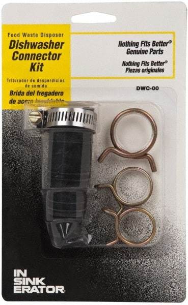 ISE In-Sink-Erator - Garbage Disposal Accessories Type: Dishwasher Connector Kit For Use With: In-Sink-Erator - Food Waste Disposers - USA Tool & Supply