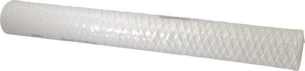 Parker - 2-1/2" OD, 1µ, Cotton String-Wound Cartridge Filter - 20" Long - USA Tool & Supply