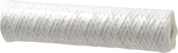 Parker - 2-1/2" OD, 5µ, Cotton String-Wound Cartridge Filter - 10" Long - USA Tool & Supply