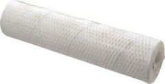 Parker - 2-1/2" OD, 25µ, Cotton String-Wound Cartridge Filter - 10" Long - USA Tool & Supply