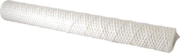 Parker - 2-1/2" OD, 50µ, Cotton String-Wound Cartridge Filter - 20" Long - USA Tool & Supply