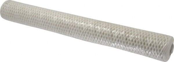 Parker - 2-1/2" OD, 50µ, Cotton String-Wound Cartridge Filter - 20" Long - USA Tool & Supply