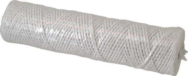 Parker - 2-1/2" OD, 10µ, Acetate Cotton String-Wound Cartridge Filter - 10" Long - USA Tool & Supply