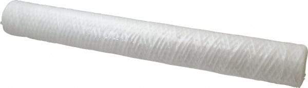 Parker - 2-1/2" OD, 50µ, Polypropylene Cotton String-Wound Cartridge Filter - 20" Long - USA Tool & Supply