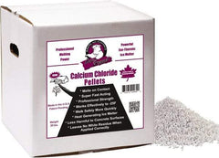 Bare Ground Solutions - 40 Lb Box Calcium Chloride Pellets - Effective to -20°F - USA Tool & Supply