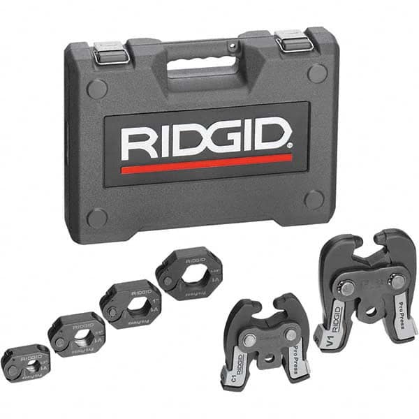 Ridgid - Presser Replacement Jaws Type: Press Ring Kit Jaw Size Range: 1/2" to 1-1/4" (Inch) - USA Tool & Supply