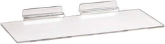 ECONOCO - Open Shelving Accessory/Component - 12" Long, Use with Slatwall - USA Tool & Supply