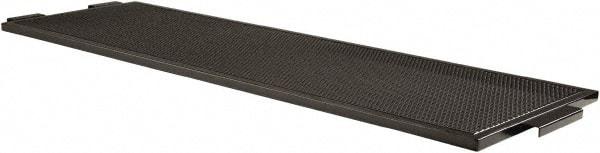 ECONOCO - Open Shelving Accessory/Component - Semi-Gloss Finish, 45" Long, Use with Ladder System - USA Tool & Supply
