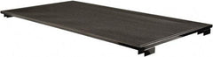 ECONOCO - Open Shelving Accessory/Component - Semi-Gloss Finish, 48" Long, Use with Ladder System - USA Tool & Supply