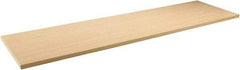 ECONOCO - Open Shelving Accessory/Component - Melamine Finish, 48" Long, Use with Alta System - USA Tool & Supply