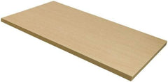 ECONOCO - Open Shelving Accessory/Component - Melamine Finish, 24" Long, Use with Slatwall, Gridwall or Slotted Standard Brackets - USA Tool & Supply