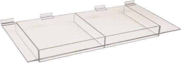 ECONOCO - Open Shelving Accessory/Component - 24" Long, Use with Slatwall - USA Tool & Supply