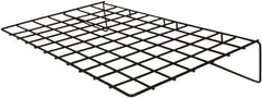 ECONOCO - Open Shelving Accessory/Component - Semi-Gloss Finish, 23-1/2" Long, Use with Grid Panels - USA Tool & Supply