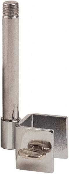 ECONOCO - Open Shelving Accessory/Component - Chrome Plated Finish, Use with 3/4" Square Tubing - USA Tool & Supply