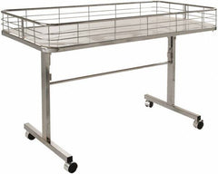 ECONOCO - 23-1/2" Wide x 31" High x 4-5/8" Deep, Folding Dump Table - USA Tool & Supply