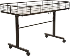 ECONOCO - 23-1/2" Wide x 31" High x 4-5/8" Deep, Folding Dump Table - USA Tool & Supply