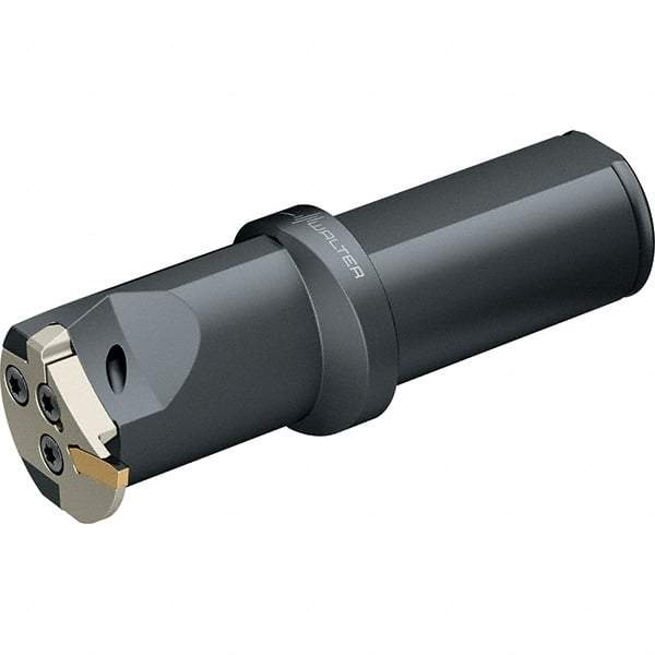 Walter - NCAI, Internal, Right Hand, 6mm Max Depth of Cut, 3 to 3mm Groove Width, Indexable Grooving Tool Holder - GX09-2E.. Insert Compatibility, 32mm Shank Width, 250.5mm OAL, Through Coolant - USA Tool & Supply