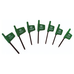 T6-T20 TORX FLAG HANDLE 7 PC SET - USA Tool & Supply