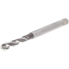 Iscar - M12x1.75 Metric Coarse 3 Flute 6H Modified Bottoming Spiral Flute Tap - Cobalt, Oxide Finish, 110mm OAL, Right Hand Flute, Right Hand Thread, Series TPS M - USA Tool & Supply