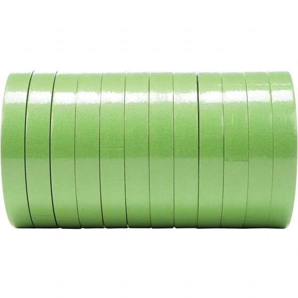 3M - 3mm Wide x 55 m x 6.7 mil Green Paper Masking Tape - USA Tool & Supply