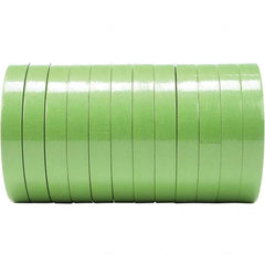 3M - 3mm Wide x 55 m x 6.7 mil Green Paper Masking Tape - USA Tool & Supply