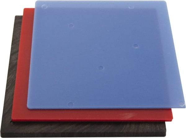 Precision Brand - 500 Piece, 5" Wide x 5" Long Polystyrene Masonry Shim - Blue, ±10% Tolerance - USA Tool & Supply