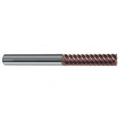 12mm Dia. - 150mm OAL - 55° Helix Firex Carbide End Mill - 6 FL - USA Tool & Supply