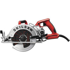 Skilsaw - 15 Amps, 7-1/4" Blade Diam, 5,300 RPM, Electric Circular Saw - 120 Volts, 8' Cord Length, 5/8" Arbor Hole, Left Blade - USA Tool & Supply