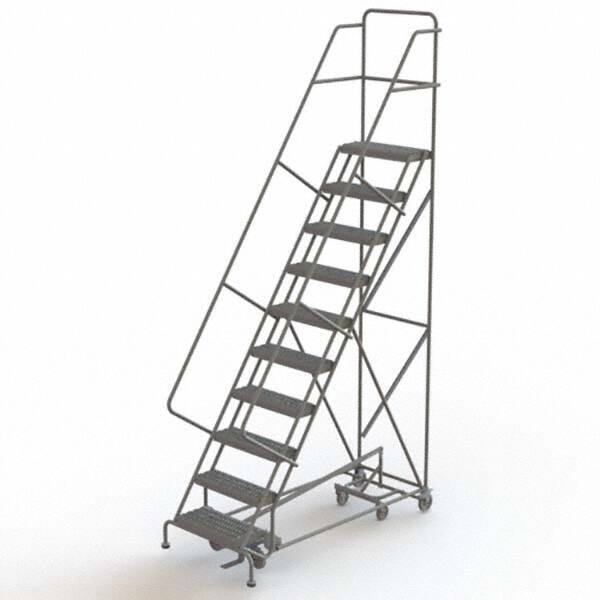 TRI-ARC - Rolling & Wall Mounted Ladders & Platforms Type: All-Directional Ladder Style: Rolling Safety Ladder - USA Tool & Supply