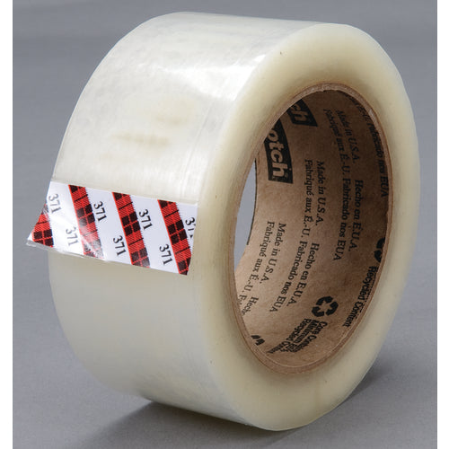 Scotch Box Sealing Tape 371 Clear 72 mm × 100 m - USA Tool & Supply