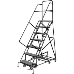 TRI-ARC - Rolling & Wall Mounted Ladders & Platforms Type: All-Directional Ladder Style: Rolling Safety Ladder - USA Tool & Supply