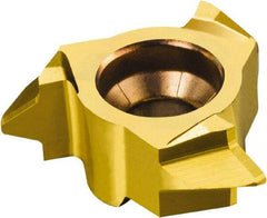 Sandvik Coromant - 19 TPI, Internal Thread, Whitworth Standard, 327..WH-TH 1025 Grade Thread Mill Insert - Carbide, TiAlN+TiN Coating - USA Tool & Supply