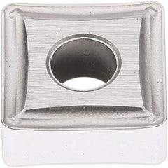 Seco - SNMG321 MF2 Grade TP2501 Carbide Turning Insert - Al2O3 Finish, 90° Square, 3/8" Inscr Circle, 1/8" Thick, 1/64" Corner Radius - USA Tool & Supply