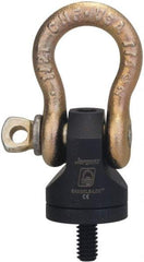 Jergens - 4,000 Lb Load Capacity Hoist Ring - 5/8 - 11 Thread, 1-1/4" Thread Length, Alloy Steel - USA Tool & Supply