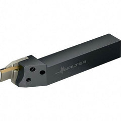 Walter - NCEE, External, Left Hand, 15mm Max Depth of Cut, 3 to 3.5mm Groove Width, Indexable Grooving Tool Holder - GX24-2.. Insert Compatibility, 25mm Shank Height, 25mm Shank Width, 162mm OAL - USA Tool & Supply
