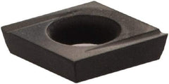 Kennametal - CDHH1.20.60.5 Grade KCU10 Carbide Turning Insert - AlTiN Finish, 80° Diamond, 5/32" Inscr Circle, 0.04 Thick, 0.007" Corner Radius - USA Tool & Supply