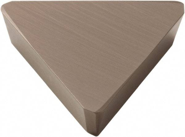 Seco - TPKN1603 MD12 Grade T350M Carbide Milling Insert - TiCN/Al2O3 Finish, 0.1252" Thick, 1/2" Inscribed Circle - USA Tool & Supply