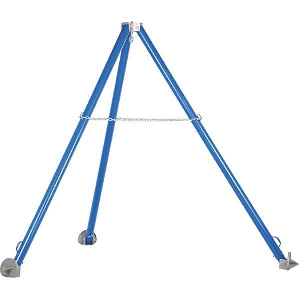 Vestil - 1 Ton Load Capacity Tripod High Stand - 105 to 165-3/4" High - USA Tool & Supply