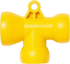 Loc-Line - 1/2" Hose Inside Diam, Coolant Hose T-Fitting - For Use with Loc-Line Modular Hose System - USA Tool & Supply