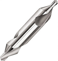 Magafor - #1 Plain Cut 60° Incl Angle Cobalt Combo Drill & Countersink - USA Tool & Supply