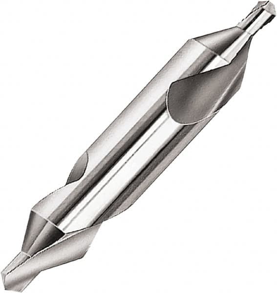 Magafor - #5 Plain Cut 60° Incl Angle Solid Carbide Combo Drill & Countersink - USA Tool & Supply