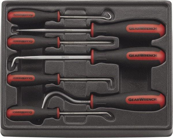 GearWrench - 7 Piece Hook & Pick Set - Dual Composite - USA Tool & Supply