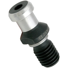 Techniks - CAT40 Taper, 5/8-11 Thread, 90° Angle Radius, Standard Retention Knob - USA Tool & Supply