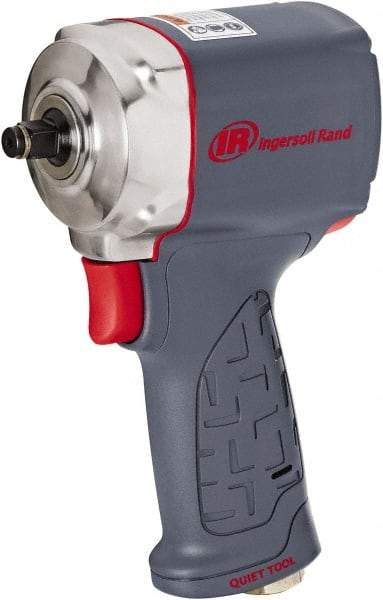 Ingersoll-Rand - 3/8" Drive, 7,000 RPM, 380 Ft/Lb Torque Impact Wrench - Pistol Grip Handle, 1,250 IPM, 17 CFM, 90 psi, 1/4" NPTF Inlet - USA Tool & Supply