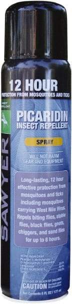 Sawyer - 6 oz 20% Picaridin Continuous Spray - For Mosquitos, Ticks, Biting Flies, Gnats, Chiggers, Fleas - USA Tool & Supply