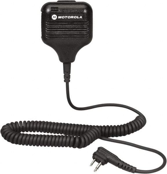 Motorola - Two Way Radio Remote Speaker Microphone - Use with Two Way Radios - USA Tool & Supply