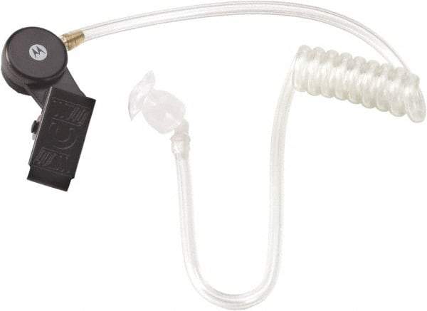 Motorola - Replacement Acoustic Tube - Clear, Use with Motorola HKLN 4601 - USA Tool & Supply