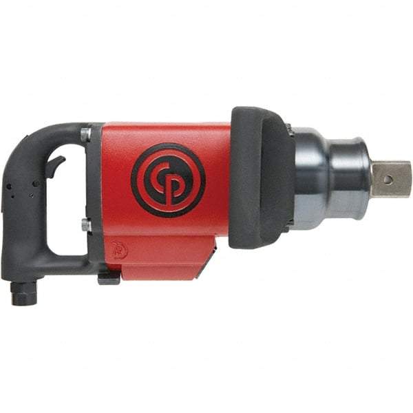 Chicago Pneumatic - 1-1/2" Drive, 3,500 RPM, 3,600 Ft/Lb Torque Impact Wrench - D-Handle, 51.5 CFM, 90 psi, 1/2" NPT Inlet - USA Tool & Supply